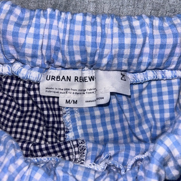 Urban striped plaid shorts - Picture 2 of 2